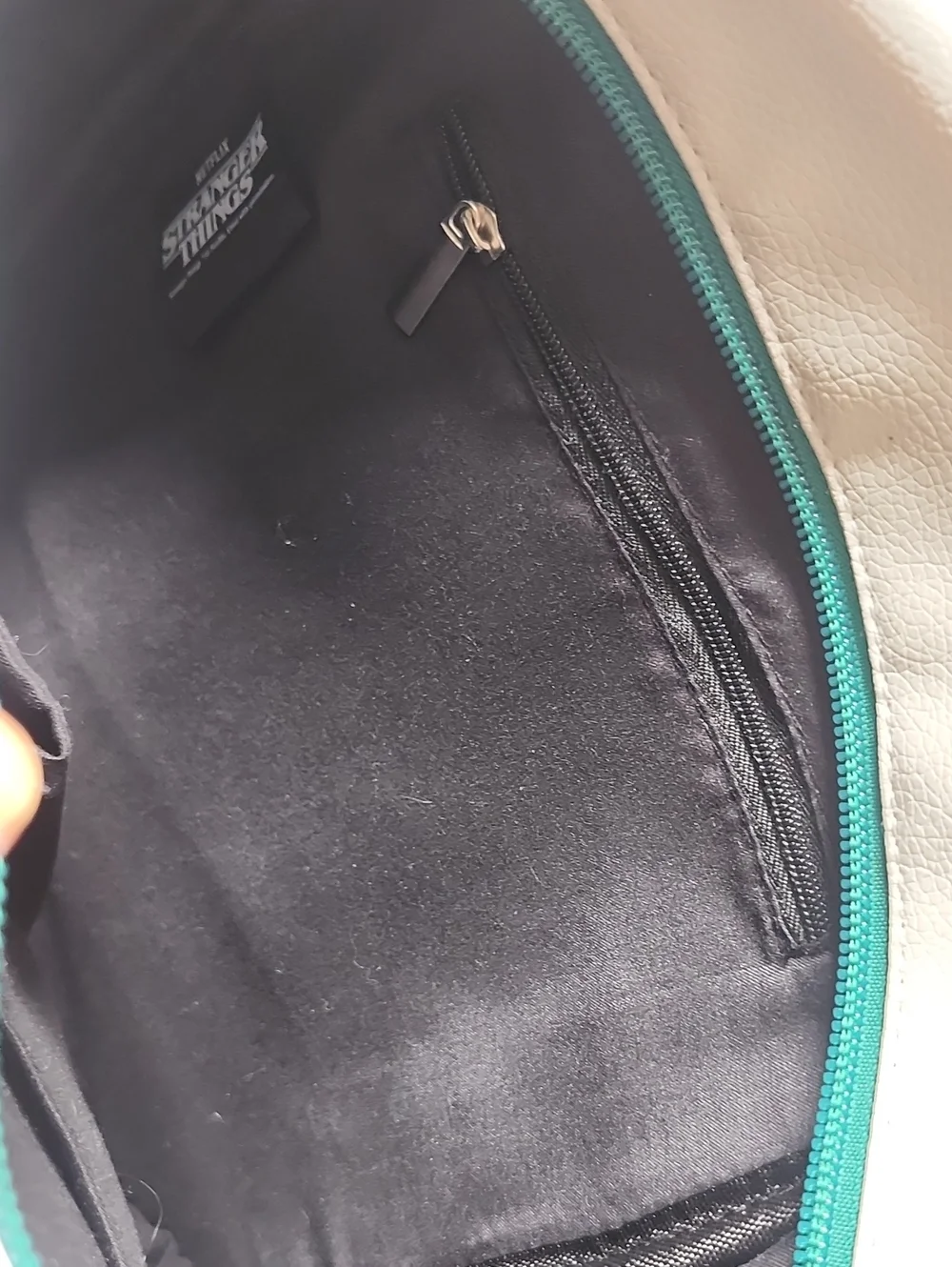 Stranger Things Hawkins High School Green & Cream Mini Backpack